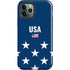 USA Flag Stars iPhone 12 Pro Impact Case