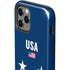 USA Flag Stars iPhone 12 Pro Impact Case