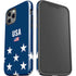 USA Flag Stars iPhone 12 Pro Impact Case