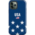 USA Flag Stars iPhone 12 Pro Max Impact Case