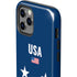 USA Flag Stars iPhone 12 Pro Max Impact Case