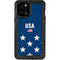 USA Flag Stars iPhone 12 Pro Max Waterproof Case