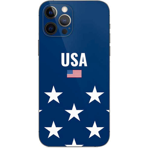 USA Flag Stars iPhone 12 Pro Skin