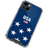 USA Flag Stars iPhone 13 Clear Case