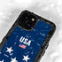 USA Flag Stars iPhone 13 Mini Waterproof Case