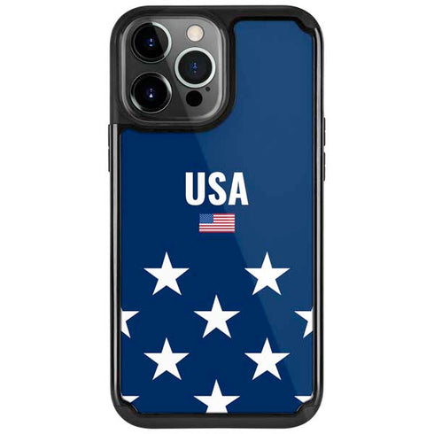 USA Flag Stars iPhone 13 Pro Cargo Case