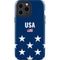 USA Flag Stars iPhone 13 Pro Max Impact Case