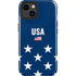 USA Flag Stars iPhone 14 Plus Impact Case
