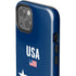 USA Flag Stars iPhone 14 Plus Impact Case