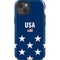 USA Flag Stars iPhone 14 Impact Case
