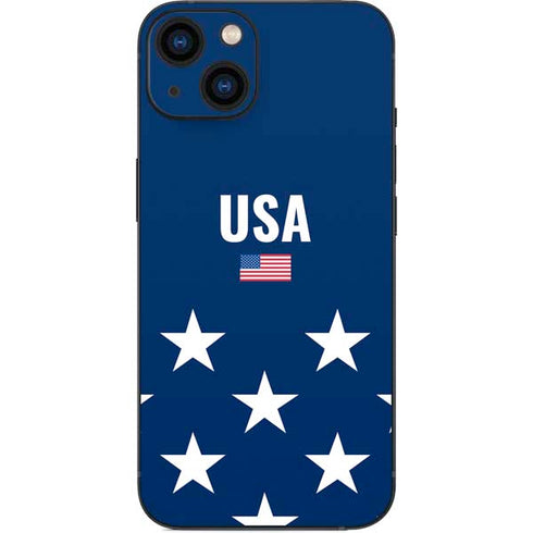 USA Flag Stars iPhone 14 Plus Skin