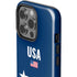 USA Flag Stars iPhone 14 Pro Impact Case
