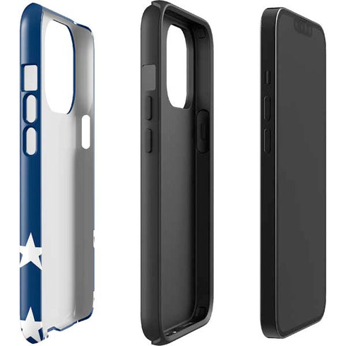 USA Flag Stars iPhone 14 Pro Impact Case