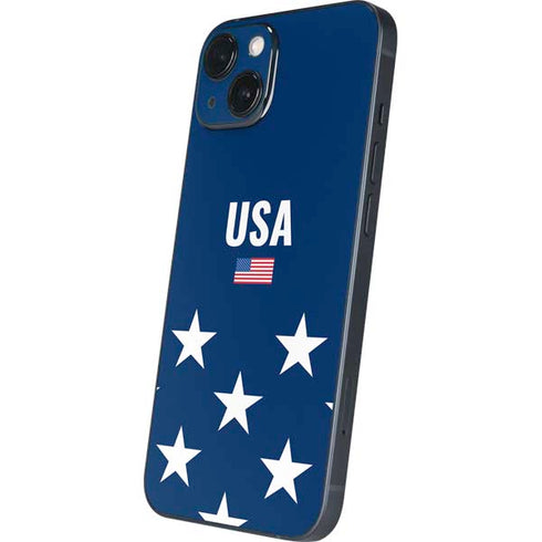 USA Flag Stars iPhone 14 Skin