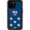 USA Flag Stars iPhone 15 Waterproof Case