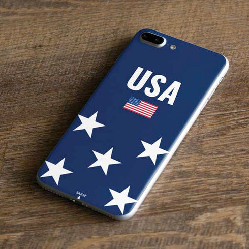 USA Flag Stars iPhone 8 Plus Skin