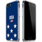 USA Flag Stars iPhone SE (2nd & 3rd Gen) Clear Case