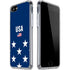 USA Flag Stars iPhone SE (2nd & 3rd Gen) Clear Case