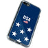 USA Flag Stars iPhone SE (2nd & 3rd Gen) Clear Case