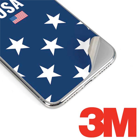 USA Flag Stars iPhone X Skin