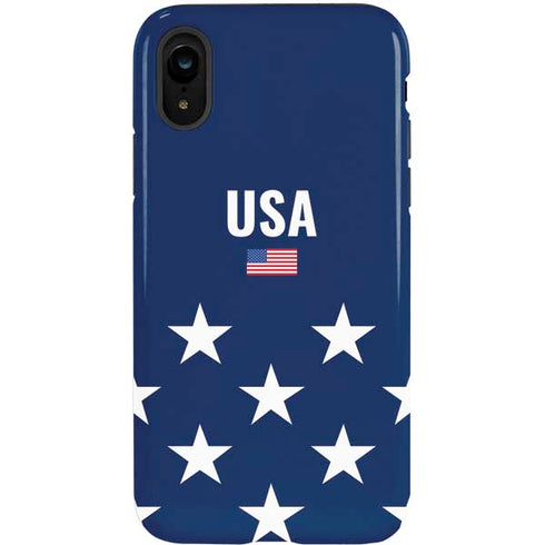 USA Flag Stars iPhone XR Pro Case