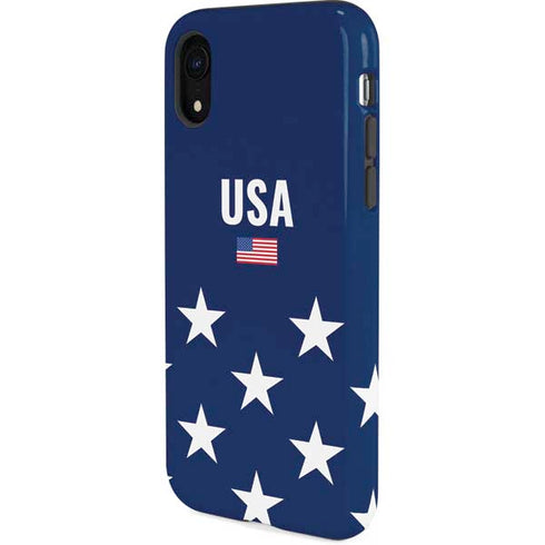 USA Flag Stars iPhone XR Pro Case