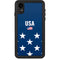 USA Flag Stars iPhone XR Waterproof Case