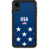 USA Flag Stars iPhone XR Waterproof Case