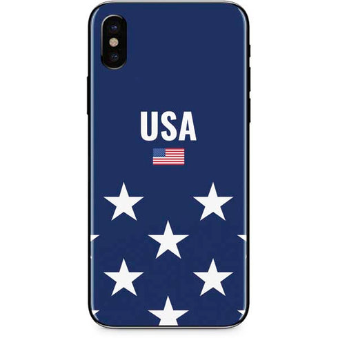 USA Flag Stars iPhone XS Skin