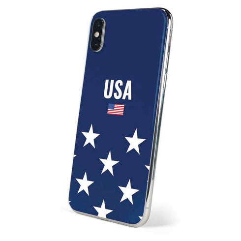 USA Flag Stars iPhone XS Skin