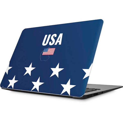 USA Flag Stars Apple MacBook Skin