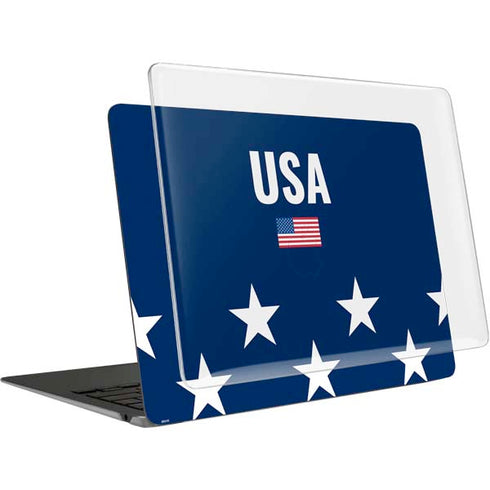 USA Flag Stars MacBook Air 13in (2020) Case plus Skin