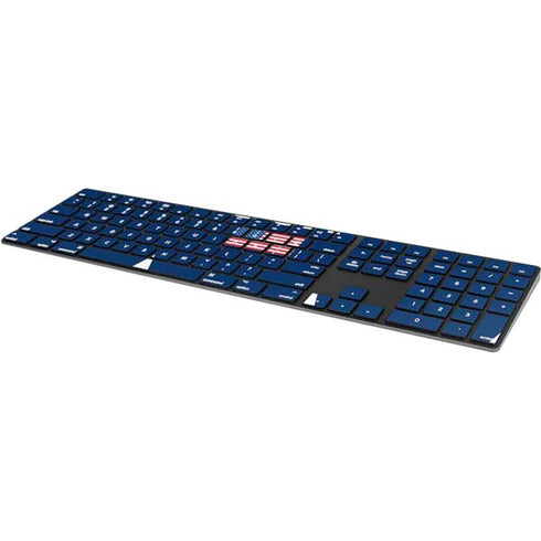 USA Flag Stars Magic Keyboard with Numeric Keypad Skin