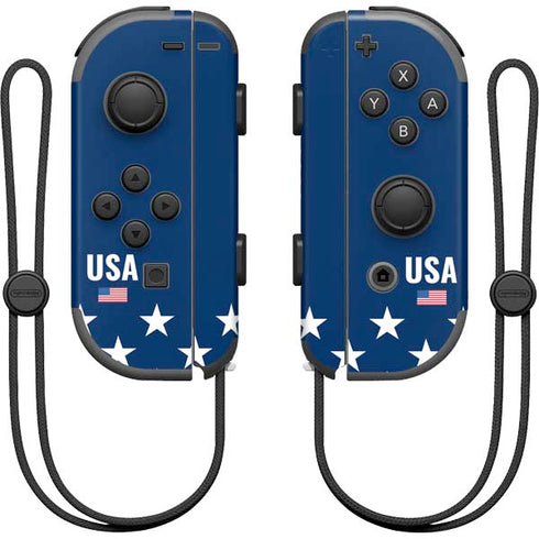 USA Flag Stars Nintendo Joy-Con (L/R) Controller Skin