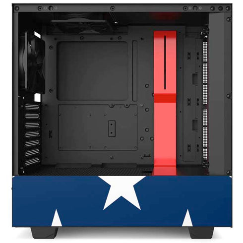 USA Flag Stars NZXT H510 Compact ATX Mid-Tower Case Skin