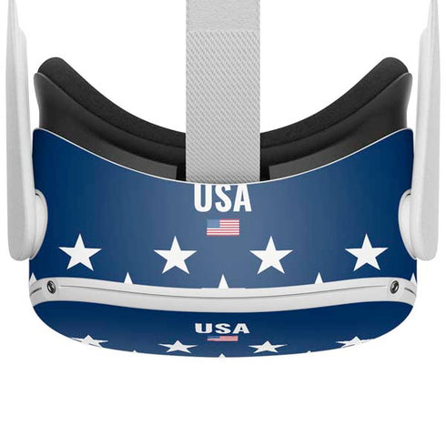 USA Flag Stars Oculus Quest 2 Skin