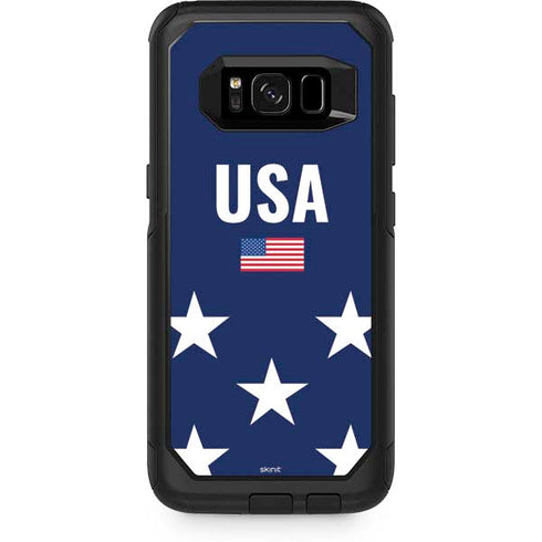 USA Flag Stars Otterbox Commuter Galaxy Skin