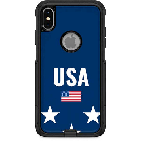 USA Flag Stars Otterbox Commuter iPhone Skin