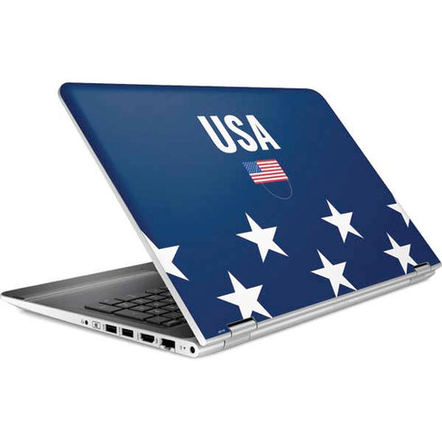 USA Flag Stars HP Pavilion Skin