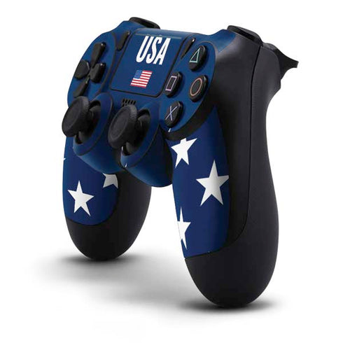 USA Flag Stars PS4 Pro/Slim Controller Skin