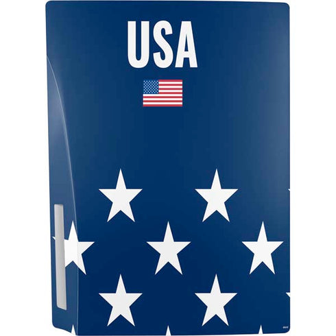 USA Flag Stars PS5 Console Skin
