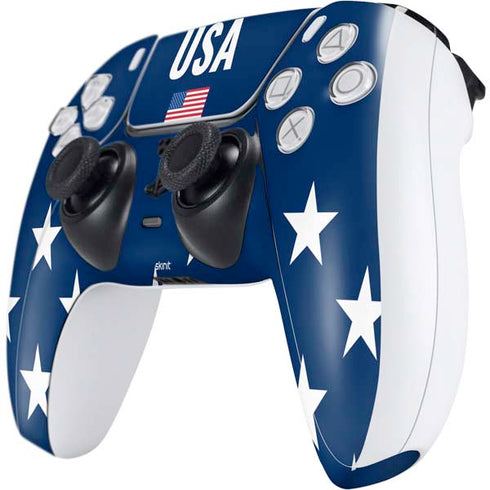USA Flag Stars PS5 Controller Skin