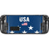 USA Flag Stars Steam Deck Handheld Gaming Computer Skin