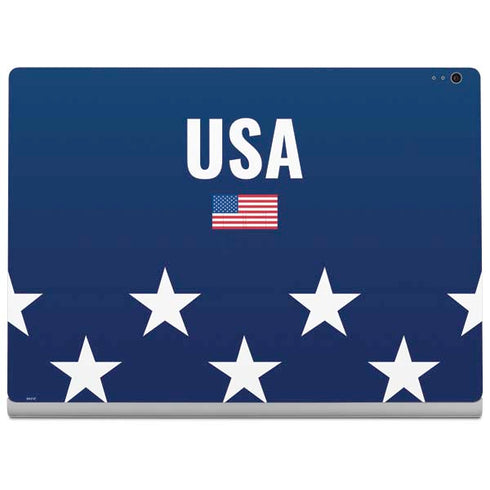 USA Flag Stars Surface Book 2 13.5in Skin