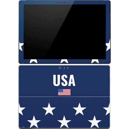 USA Flag Stars Surface Pro 4 Skin