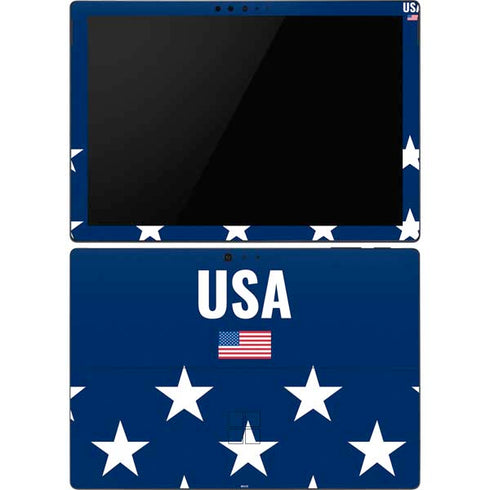 USA Flag Stars Surface Pro 6 Skin