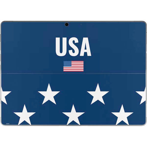 USA Flag Stars Surface Pro 8 Skin