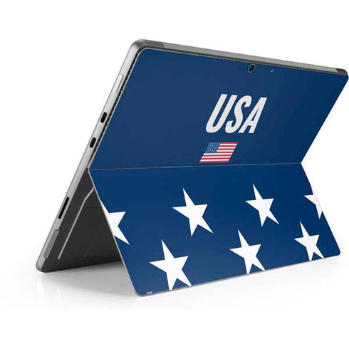 USA Flag Stars Surface Pro 8 Skin