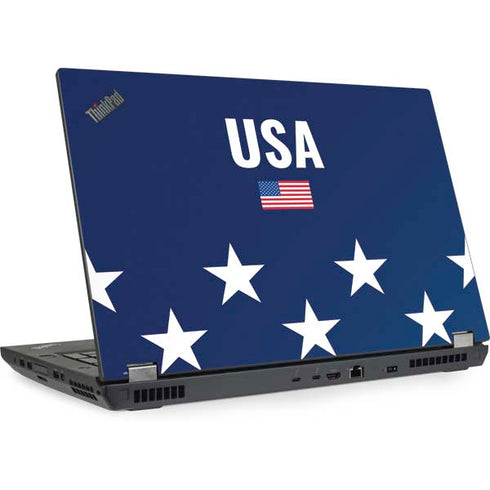 USA Flag Stars Lenovo ThinkPad Skin