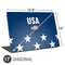 USA Flag Stars Universal Laptop 17in (13.8 x 10in) Skin